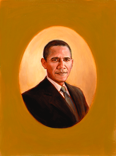 Portrait of Obama